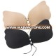 Adhesive Bra Push Up Strapless Bra with Drawstring Reusable Invisible Silicone Backless Bras for Women