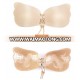 Push up Drawstring Invisible Bra cloth silicone bra backless strapless invisible bra