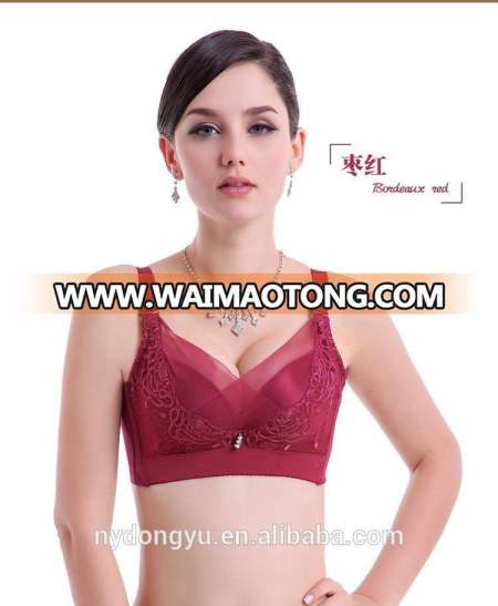 Fuchsia cutout adjustable pushup bra/Ali xg adjustable wired bra / top quality women bra